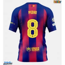 Barcelona Pedri Gonzalez #8 Hjemmedrakt 2025-26 Kortermet